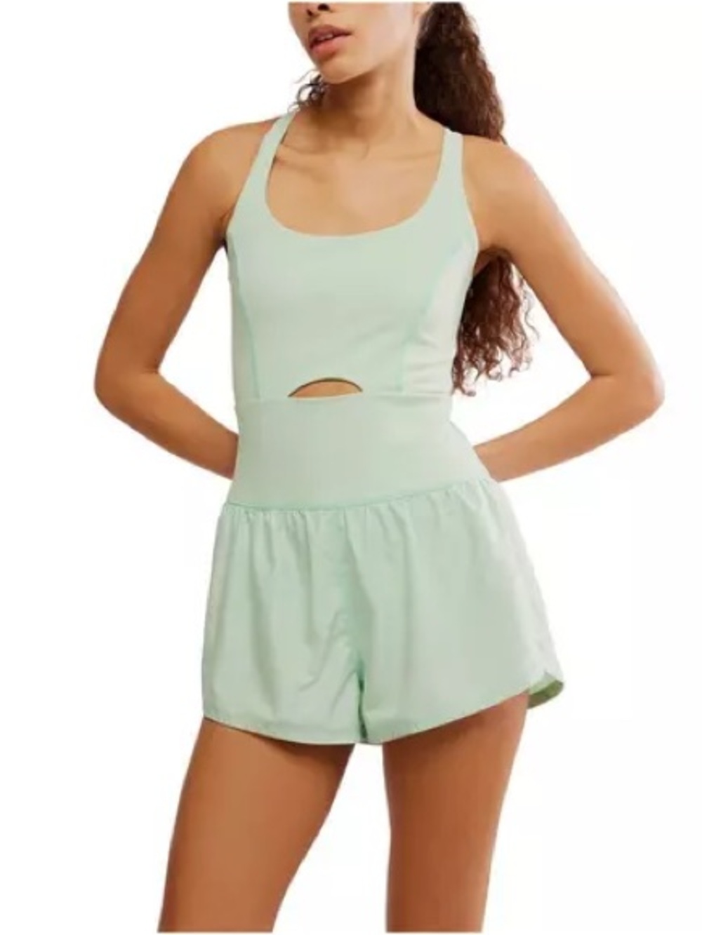 FP Movement by Free People Mint Green Righteous Runsie
